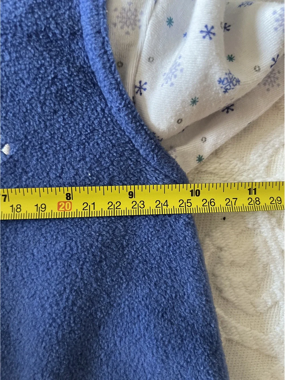 Vintage OshKosh Periwinkle Fleece Dress Floral Jumpsuit Set